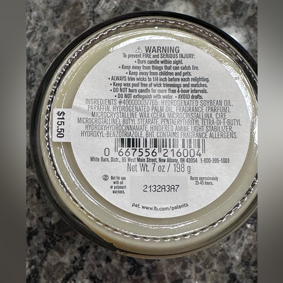 Bath and Body Works STRAWBERRY POUND CAKE 1-Wick Candle 7 oz NEW - Picture 5 of 6